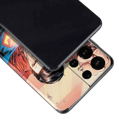 DC Comics Superman Flying Pose Action Comics #957 Art by Patch Zircher Galaxy S21 Ultra 5G Skin